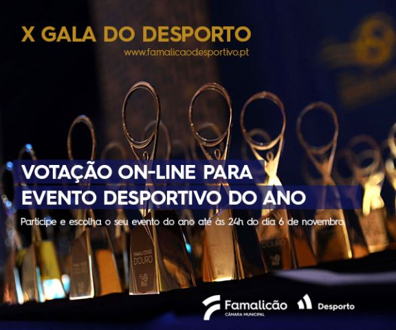 10ª Gala do Deporte de Famalicão: os XV Xogos do Eixo Atlántico entre os eventos nomeados
