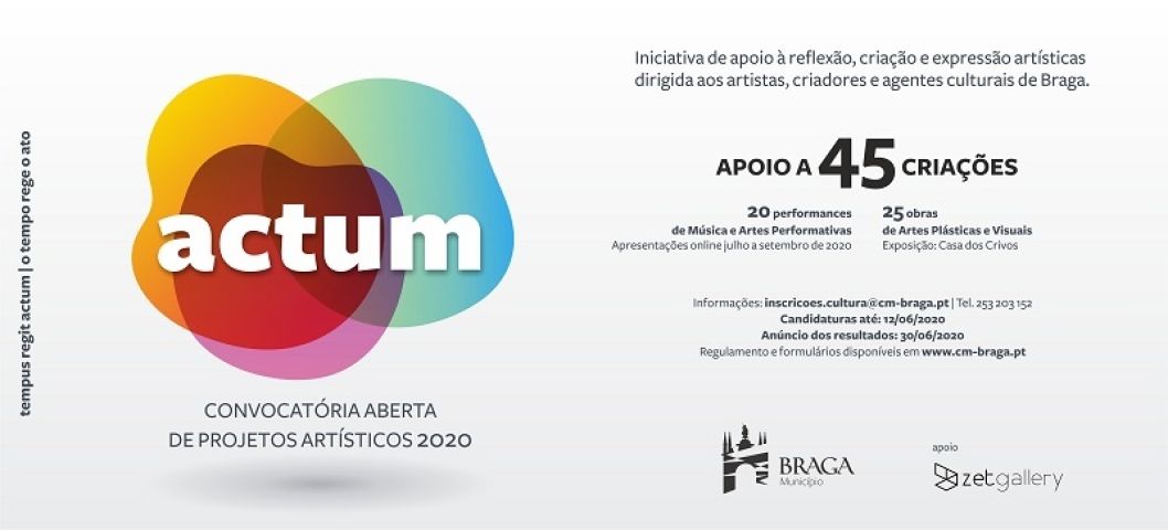 Braga lanza programa de apoio a artistas locais