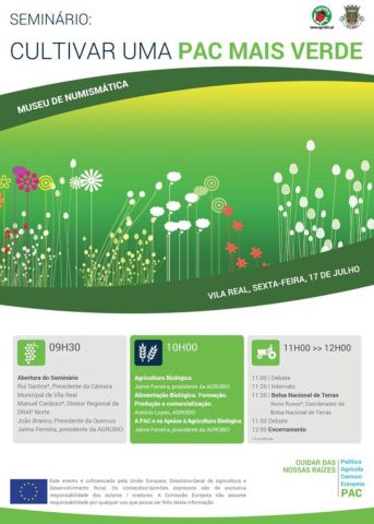 Vila Real realiza o seminário "Cultivar uma PAC mais verde"