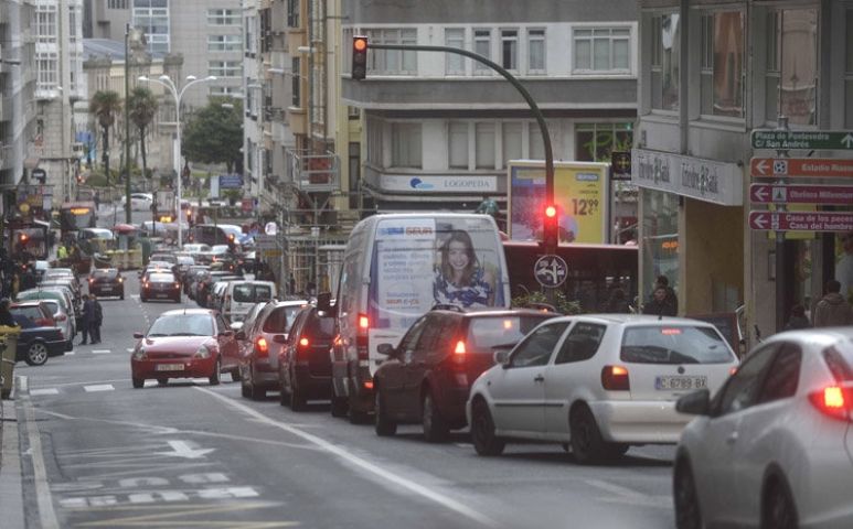 A Coruña baixará a velocidade a 30 por hora