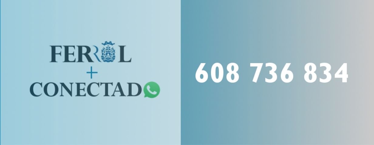 A lista de distribuição de WhatsApp Ferrol+Conectado alcançou esta semana os 2.400 subscritores