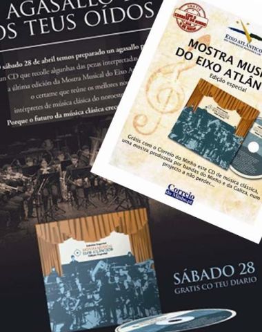 O Eixo Atlántico regala música clásica coa prensa galega e portuguesa