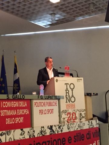 Guimarães da exemplo da promoción do deporte, en Turín Capital Europea del Deporte 2015