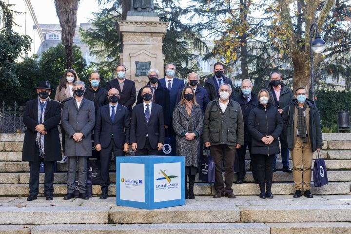 Manuel Baltar afirma que a Deputación de Ourense contribuirá a “imprimir alta velocidade” aos territorios do Eixo Atlántico coa chegada da AVE