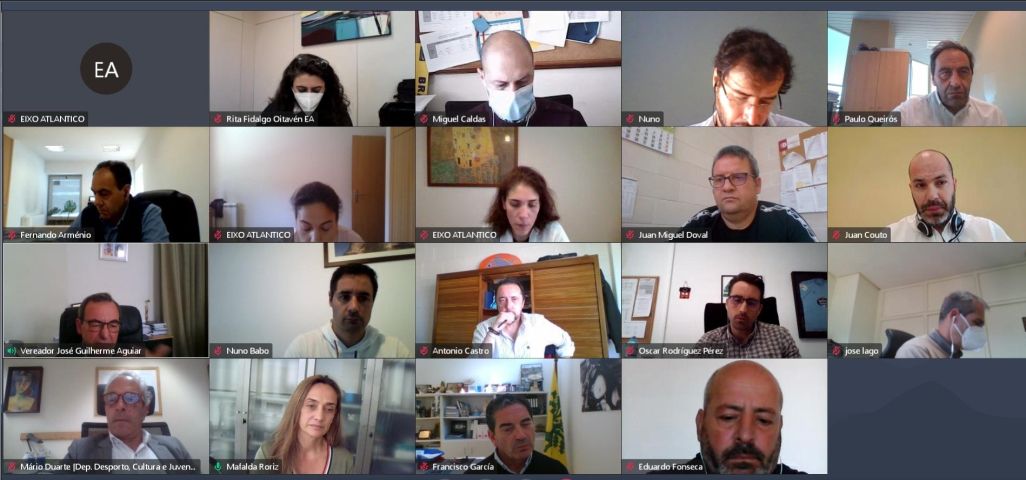 Reunión do SE de Deportes do Eixo para traballar no relanzamento das actividades