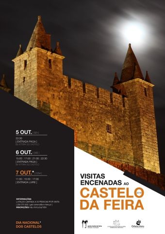 Visitas Teatralizadas no Castelo de Santa Maria da Feira do 5 ao 7 de outubre