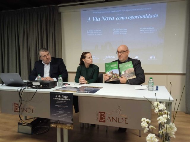 El Eixo Atlántico promueve la Vía Nova como oportunidad en el 50 aniversario de Aquis Querquennis