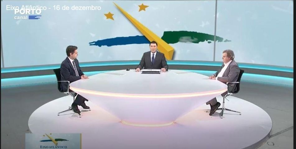 O Eixo Atlântico debate no Porto Canal as relações entre Portugal e Galiza
