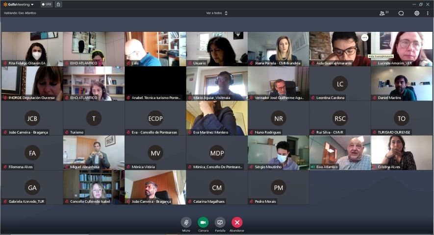 O Grupo Temático de Turismo reuniuse para tratar as cuestións operacionais da VI edición de Expocidades