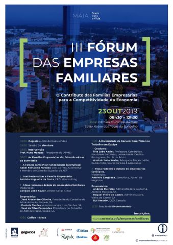 III Fórum das Empresas Familiares na Maia