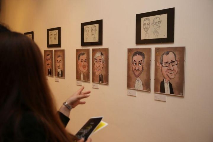 Exposición conjunta de ilustración y caricaturas  “El Báculo de Daghdha, en Santa Maria da Feria