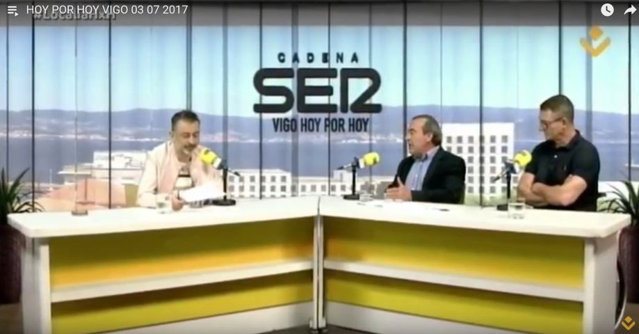 Chano Rodríguez e Guilherme Aguiar analizan o mundo do deporte en Radio Vigo