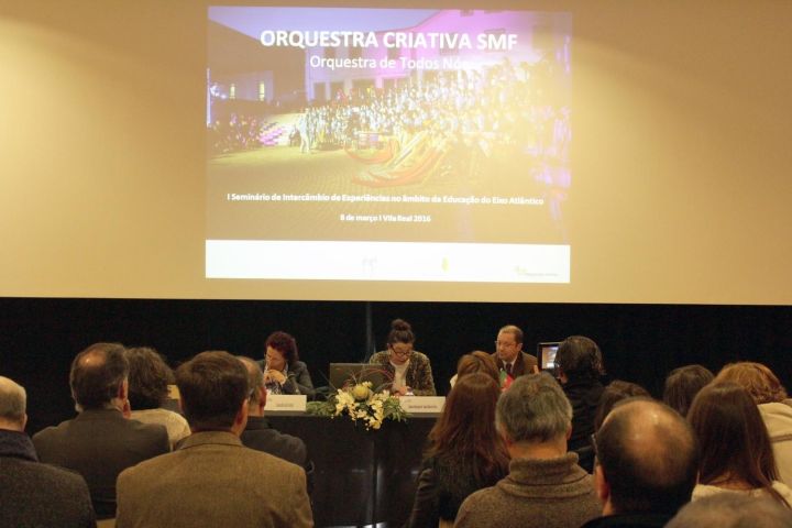 Vila Real acolleu o primeiro seminario de intercambio de experiencias en educación do Eixo Atlántico