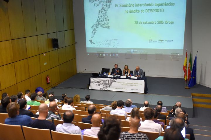 Eixo Atlântico promove troca de experiências desportivas
