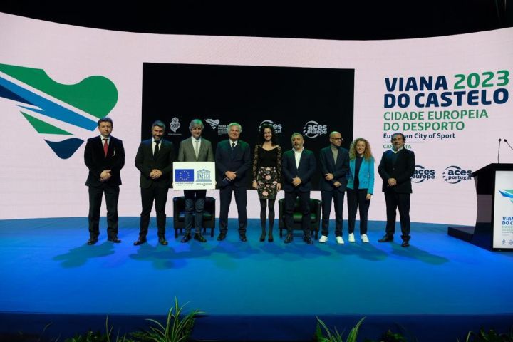 Viana do Castelo oficializada como Cidade Europea do Deporte de 2023