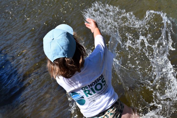 Campaña de limpieza de los rios en Vila Nova de Famalicão