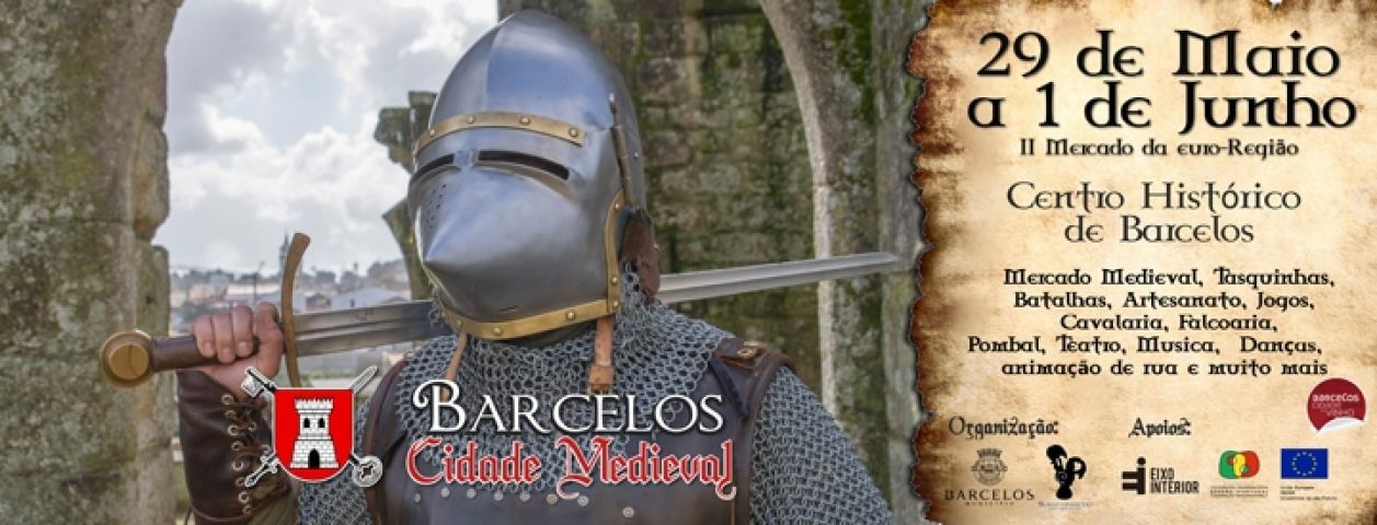Barcelos regresa a la Edad Media del 29 de mayo al 1 de junio
