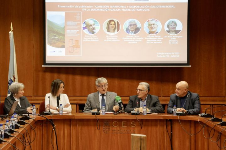 El Eixo Atlántico presenta su mapa de cohesión socioterritorial en el CES