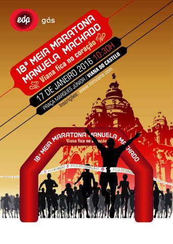 18.ª Meia Maratona Manuela Machado sai à estrada no 17 de Janeiro, em Viana