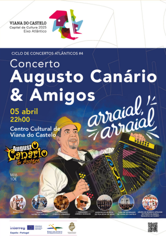 Viana do Castelo celebra a música popular portuguesa con Augusto Canário & Amigos