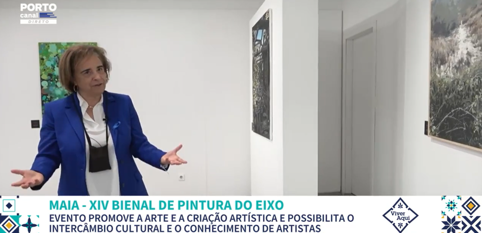 A XIV Bienal de Pintura do Eixo Atlântico, no Porto Canal