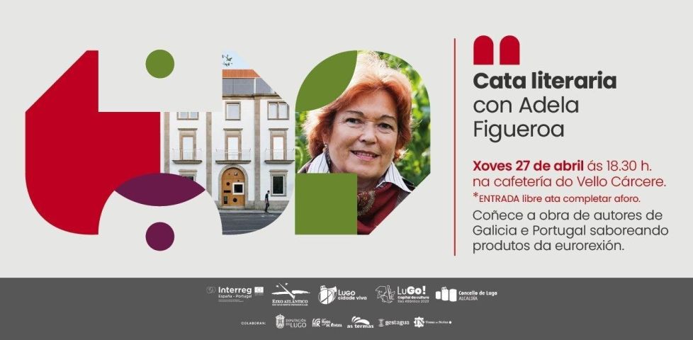 Lugo acogerá este jueves una cata literaria con la escritora lucense Adela Figueroa
