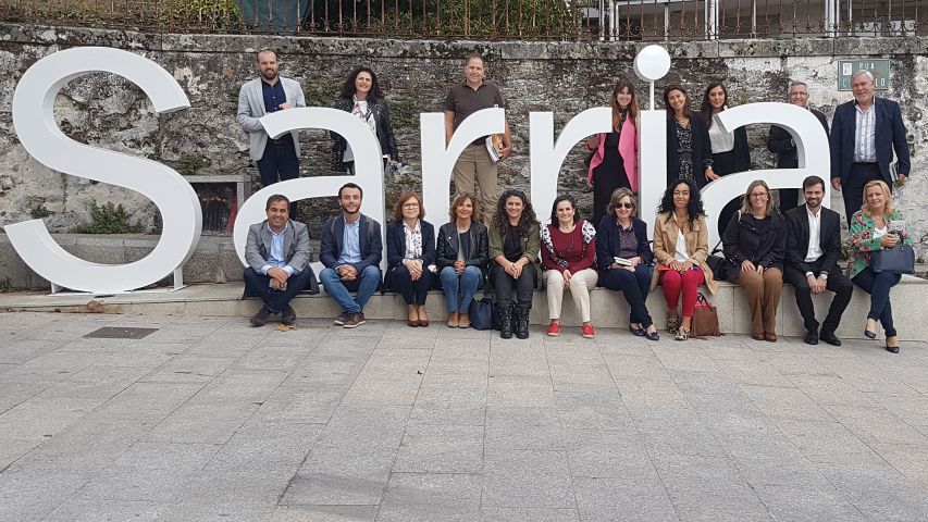 EL Grupo de Trabajo de Educación y Cultura del Eixo Atlántico se reunió en Sarria para preparar la programación del año 2020