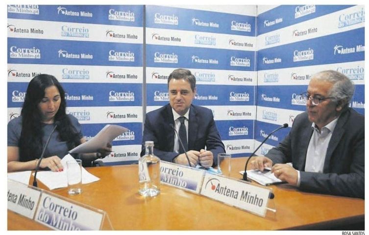 Entrevista a Ricardo Rio em Antena Minho sobre o Primeiro Relatório Socioeconómico do Eixo Atlântico