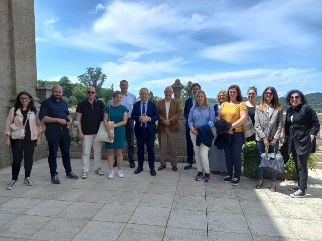 Braga, Sarria e Santiago de Compostela reciben aos socios de EPICAH para analizar a recuperación do Camiño de Santiago tras a pandemia