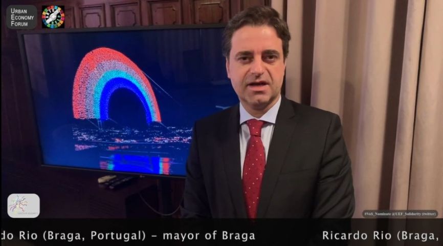 O Presidente da CM de Braga, uma das ‘Vozes de Solidariedade’ da ONU